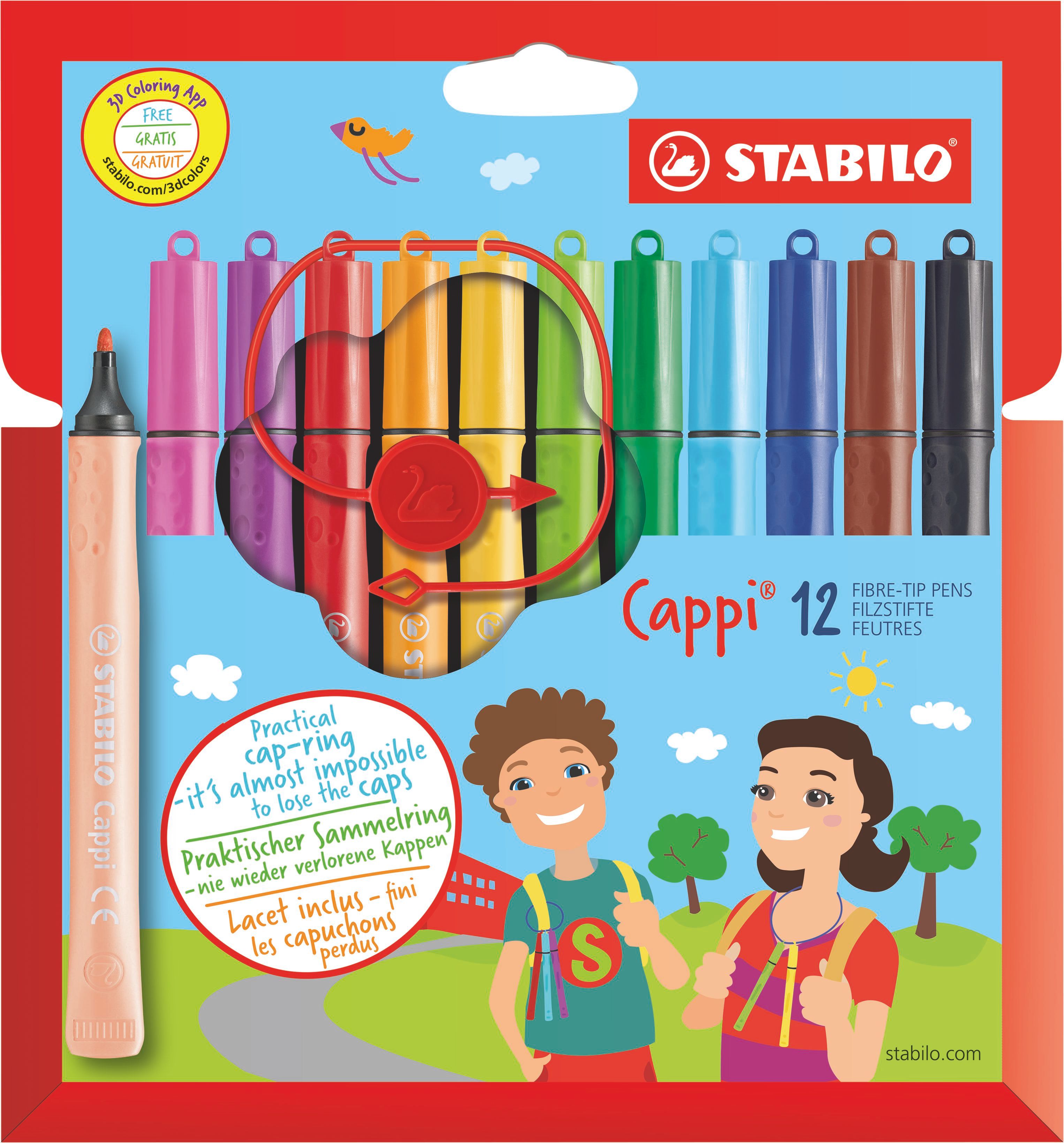 Stabilo Cappi - 12 stuks - 168/12-4