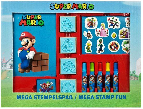 Under Cover Super Mario - Mega Stempelset