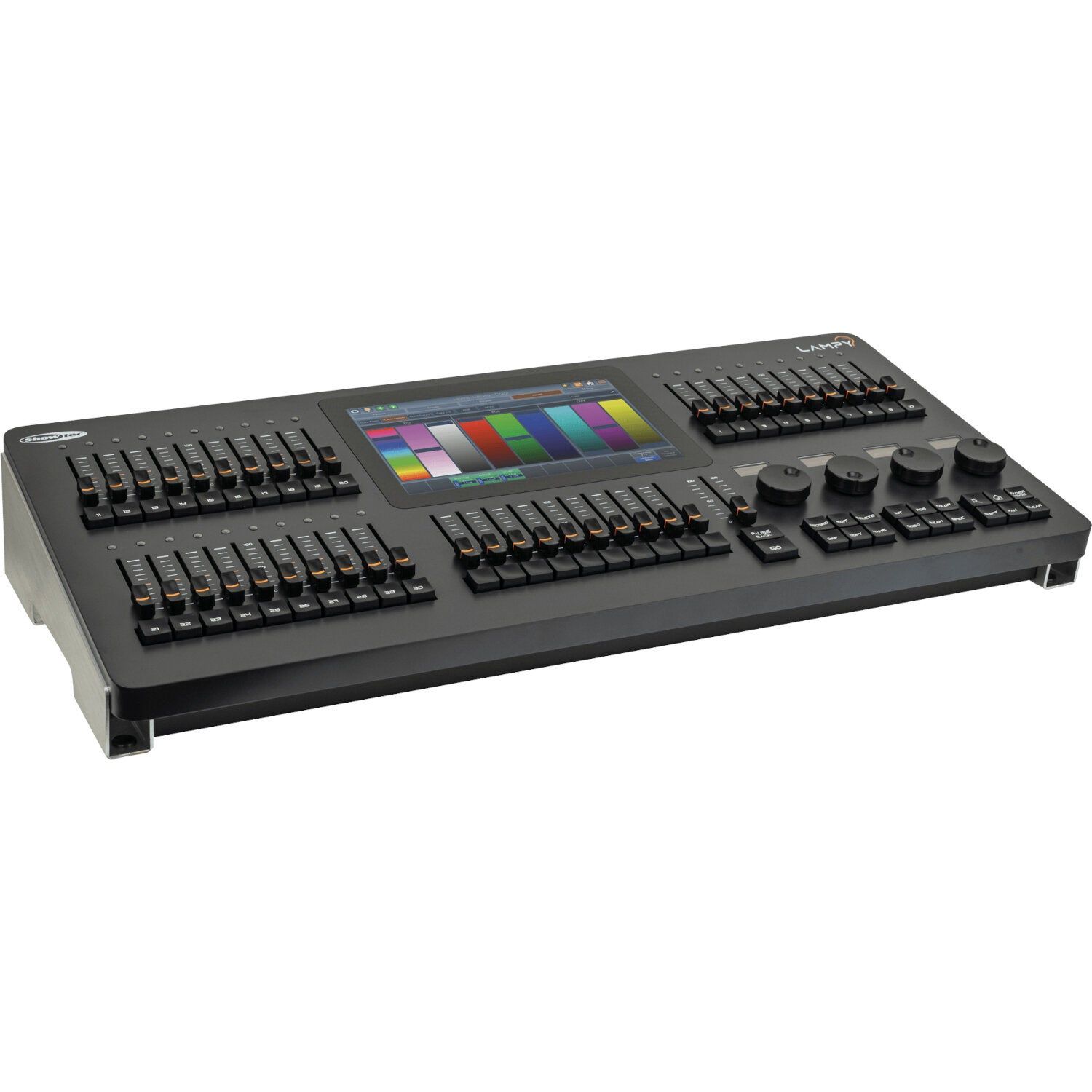 Showtec LAMPY 40 2U 2 Universe DMX controller met 40 faders