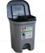 Keeeper Step & Close Duo Opbergbox - 2x 11L - Kunststof - Lichtgrijs