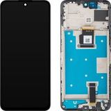 MP Honor Écran avec écran tactile MP compatible avec Honor 90 Smart / X7b 4G, avec cadre, Noir