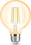 RexTech Milight Smart Filament Lamp E27 G95 Amber Dual White 7W 800lm 4500K