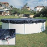 Gre Winterkleed rond 360 cm zwart
