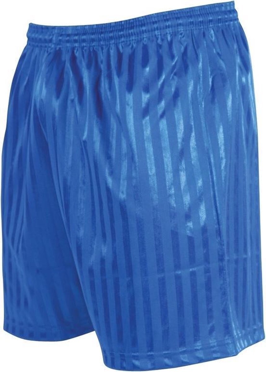 Precision voetbalbroek Precision Striped unisex polyester blauw