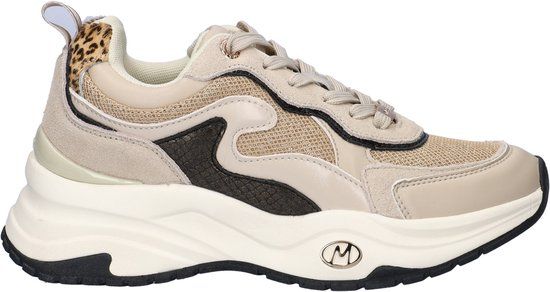 Mexx Palma Ora Sneakers Laag - Beige - Maat 36