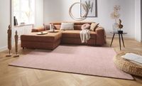 Mint rugs Effen vloerkleed Supersoft - oudroze 80x250 cm