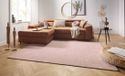 Mint rugs Effen vloerkleed Supersoft - oudroze 80x250 cm