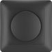 HOFTRONIC Bouton variateur incl. plaque centrale et cadre - Noir