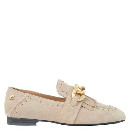 Babouche G-Manon-2 suède loafers beige