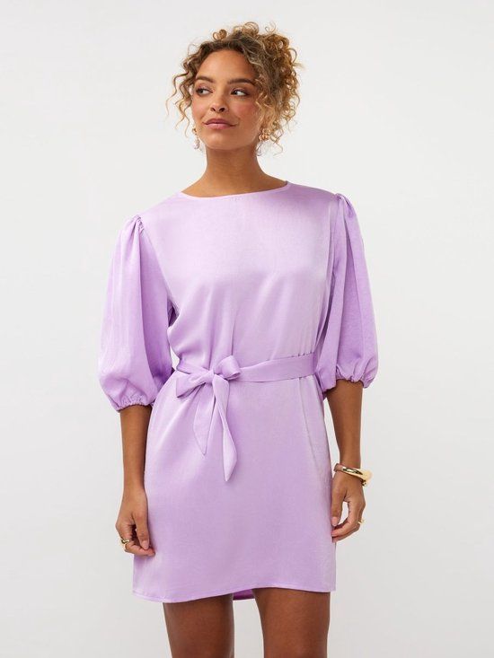 Ydence Dress Nienke Jurken Dames - Jurk - Lila - Maat S
