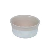 Nobby 82422 keramische voerbak Neta 0,85 L, ø 17 x 7,5 cm, wit/crème