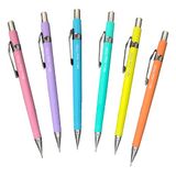 Pentel P200 Series technische vulpotloden pastelserie, 0,5 mm, 12 stuks verschillende lichaamskleuren