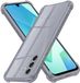 Techsuit Hoesje geschikt voor Samsung Galaxy A16 - Shockproof Silicone Back Cover - Zwart