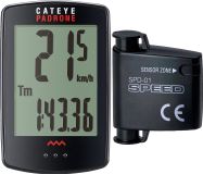 Ordinateur de vélo grand écran - Noir