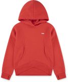 Levi's Kids Sweat à capuche Batwing Patch Poppy Red 8 Ans Filles