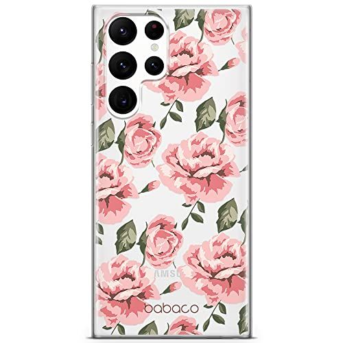 ERT GROUP Mobiele Telefoonhoesje voor Samsung S22 ULTRA - Babaco Flowers 013