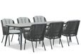 Santika Furniture Santika Nanda/Vienna 240 cm dining tuinset 7-delig