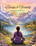 Escape Mountain Retreats: A Calming Coloring Book for Relaxation