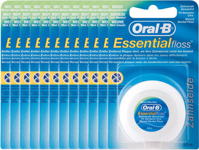 Oral-B Flosdraad Essential Floss Mint Voordeelverpakking