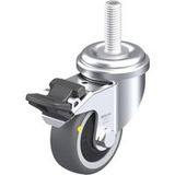 Blickle LRA-PATH 50KF-FI-ELS-GS10 Zwenkwiel met rem Wieldiameter: 50 mm Draagvermogen (max.): 50 kg 1 stuk(s)
