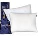 BestPillow Oreiller - 50x70 cm - Contre les douleurs cervicales et les maux de cou - Ergonomique et rafraîchissant - Convient aux dormeurs latéraux, aux dormeurs sur le ventre et aux dormeurs sur le dos - Réglable : oreiller souple ou ferme - Mousse à mémoire de forme et latex - Oreiller de couchage de qualité supérieure