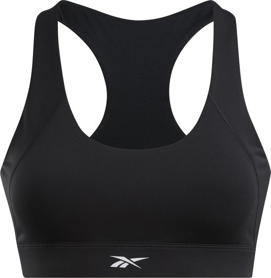 Reebok ID TRAIN RACER BRA - Dames Sportbeha - Zwart - Maat XS