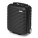 WITTCHEN Groove Line Hard-shell koffer ABS Reiskoffer met wielen Trolley Combinatieslot Telescopische handvat 4 wielen
