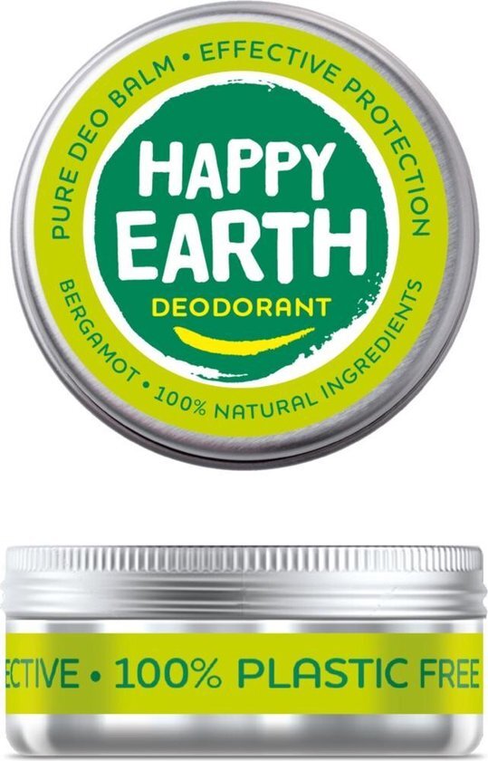 Happy Earth Pure Deo Balm Bergamot