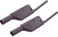 SKS Hirschmann MLS WS 200/2,5 Veiligheidsmeetsnoer Banaanstekker 4 mm Banaanstekker 4 mm 2.00 m Violet 1 stuk(s)