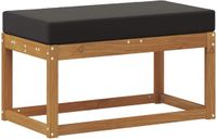 vidaXL Tuinbank Massief Acacia Hout Naturel
