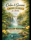 Calm & Serene Word Search for Adults