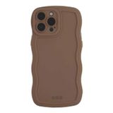 123watches hoesje Curve - bruin - Siliconen, TPU - iPhone 14 Plus