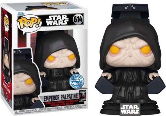 Funko Pop! Star Wars Emperor Palpatine #614 Special edition exclusive