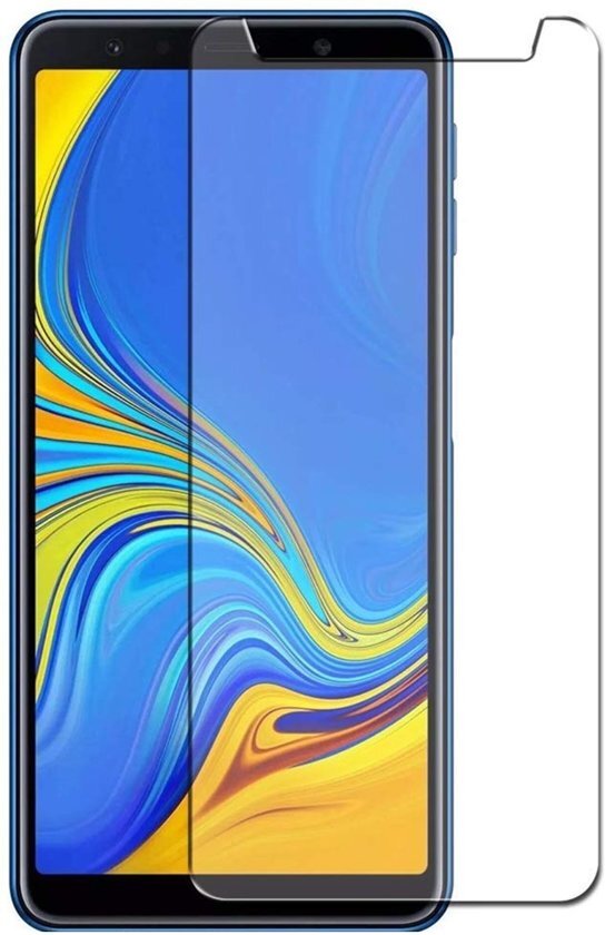 - 2Pack Samsung Galaxy A7 2018 Tempered glass /Beschermglas Screen Protector