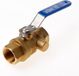 Installatiebranche Stopkraan 2x binnendraads zonder koppeling 3/4"