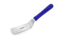 Thermohauser Taartpalet (roestvrij staal), stomp, gebogen lemmet, met blauwe kunststof handgreep, lemmet 15 cm
