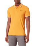 Teddy Smith Pasian MC heren poloshirt - casual - wit/grafiet/groen, S