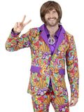 Smiffys 60s Rainbow Peace Jacket