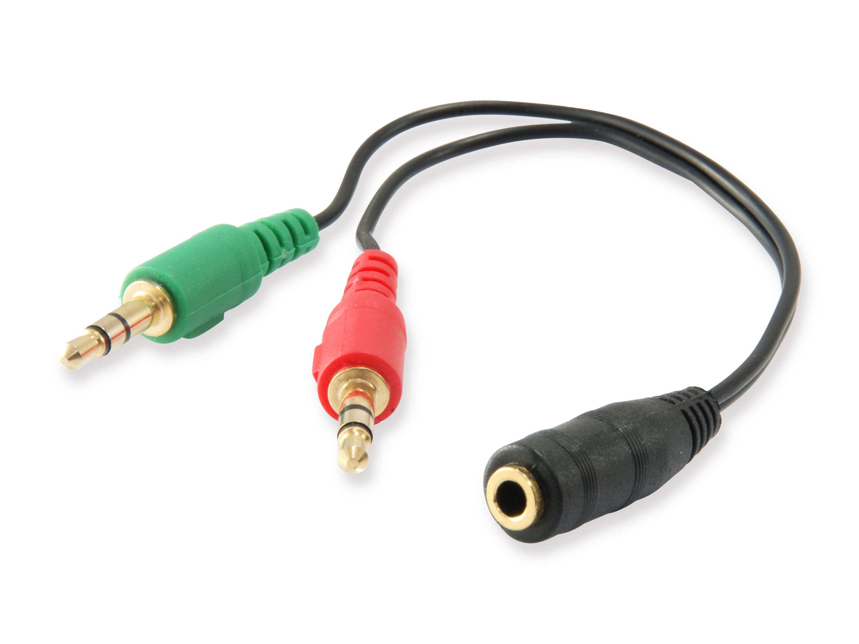 Equip 147942 Audio Splitter - Black