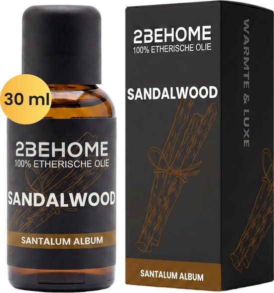2BEHOME Etherische Olie Sandalwood - 30 ML