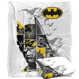 BATMAN Silky Touch Super Zachte Sprei Deken, 152 x 127 cm