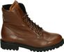 Durea 9769 K Baskets montantes Bottines à lacets Femme Cognac Taille 40.5