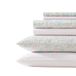 Laura Ashley - Lakenset, superzachte beddengoedset met extra hoog, inclusief bijpassende bonuskussenslopen, bloemen woondecoratie (Jaynie Pink, King)