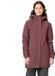 Vaude Cyclist Padded II Parka Femme Ruby Dusk