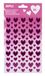 APLI 17188 - Metallic Roze Hartstickers 1 Vel