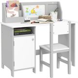 Homcom Kinderbureau met stoel