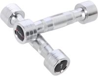 HMS Chroom Dumbbell Set - 2 x 1 kg
