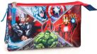 Avengers Etui - Polyester - Jongens - 22 cm - Blauw en rood