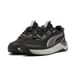 Puma Evolve 2.0 Trail PURETEX LO JR Sneaker, Black-Moody Gray Silver, 37 EU