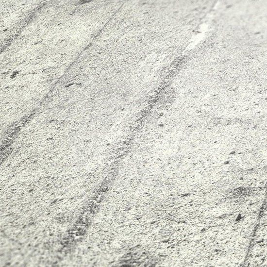 A.S. Création Concrete & More Strepen Betonlook Behang - Grijs - 53cm x 1005cm - Vinyl/Vlies